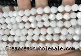 CCN5231 15 inches 8mm faceted nuggets candy jade beads