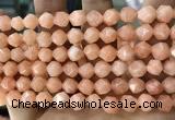 CCN5234 15 inches 8mm faceted nuggets candy jade beads