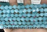 CCN5245 15 inches 8mm faceted nuggets candy jade beads