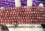 CCN5279 15 inches 6mm round candy jade beads Wholesale