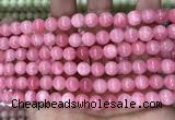 CCN5325 15 inches 8mm round candy jade beads Wholesale