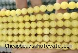 CCN5349 15 inches 8mm round candy jade beads Wholesale