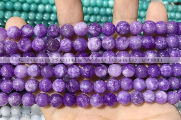 CCN5356 15 inches 8mm round candy jade beads Wholesale