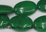 CCN548 15.5 inches 18*25mm oval candy jade beads wholesale