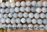 CCN5502 15 inches 8mm round candy jade beads Wholesale