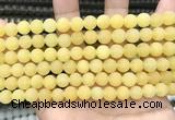 CCN5616 15 inches 8mm round matte candy jade beads Wholesale