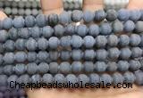 CCN5626 15 inches 8mm round matte candy jade beads Wholesale