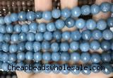 CCN5659 15 inches 8mm faceted round candy jade beads