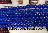 CCN5665 15 inches 8mm faceted round candy jade beads