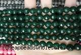 CCN5674 15 inches 8mm faceted round candy jade beads