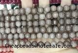 CCN5687 15 inches 8mm faceted round candy jade beads