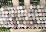 CCN5712 15 inches 8mm faceted round candy jade beads