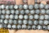 CCN5768 15 inches 10mm faceted round candy jade beads