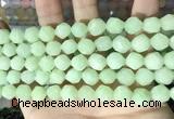 CCN5845 15 inches 8mm faceted nuggets candy jade beads Wholesale