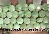 CCN5902 15 inches 15mm flat round candy jade beads Wholesale