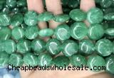 CCN5906 15 inches 15mm flat round candy jade beads Wholesale