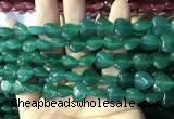 CCN5928 15 inches 12*12mm heart candy jade beads Wholesale