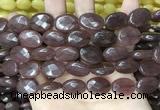 CCN5980 15 inches 13*18mm faceted oval candy jade beads