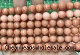 CCN6328 15.5 inches 8mm faceted round candy jade beads Wholesale