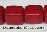 CCN656 15.5 inches 17*22mm nuggets candy jade beads wholesale