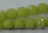 CCN760 15.5 inches 4mm faceted round candy jade beads wholesale