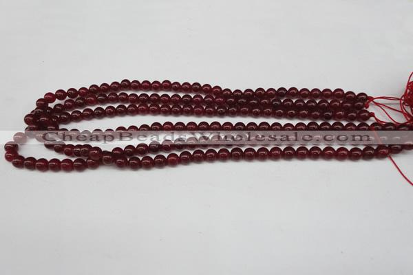 CCN83 15.5 inches 6mm round candy jade beads wholesale