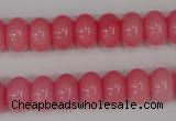 CCN92 15.5 inches 8*12mm rondelle candy jade beads wholesale