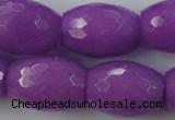 CCN961 15.5 inches 18*25mm faceted drum candy jade beads