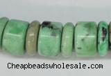 CCO19 15.5 inches 6*14mm & 12*18mm rondelle natural chrysotine beads