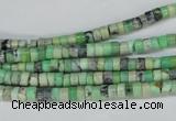 CCO24 15.5 inches 2*4mm tyre natural chrysotine beads