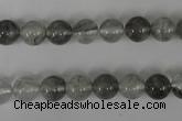 CCQ302 15.5 inches 8mm round cloudy quartz beads wholesale