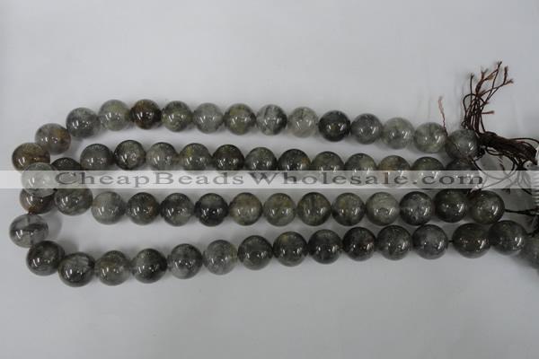 CCQ305 15.5 inches 14mm round cloudy quartz beads wholesale