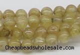 CCR81 15.5 inches 8mm round citrine gemstone beads wholesale