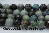 CCS01 15.5 inches 8mm round natural chrysocolla gemstone beads