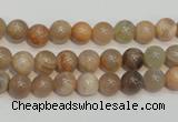 CCS302 15.5 inches 6mm round natural sunstone beads wholesale