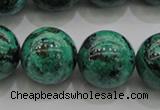 CCS805 15.5 inches 14mm round natural Chinese chrysocolla beads