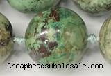 CCS905 15.5 inches 16mm round natural chrysocolla gemstone beads