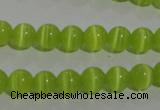 CCT1222 15 inches 4mm round cats eye beads wholesale