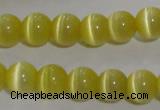 CCT1273 15 inches 5mm round cats eye beads wholesale