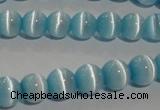 CCT1288 15 inches 5mm round cats eye beads wholesale