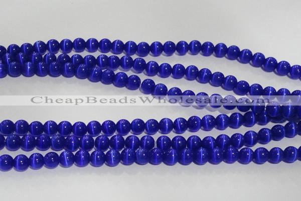 CCT1289 15 inches 5mm round cats eye beads wholesale