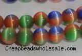 CCT1293 15 inches 5mm round cats eye beads wholesale