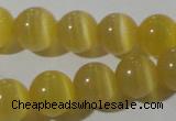 CCT1326 15 inches 6mm round cats eye beads wholesale