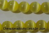 CCT1327 15 inches 6mm round cats eye beads wholesale