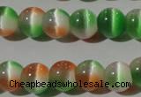 CCT1342 15 inches 6mm round cats eye beads wholesale