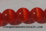 CCT1373 15 inches 7mm round cats eye beads wholesale