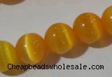 CCT1381 15 inches 7mm round cats eye beads wholesale