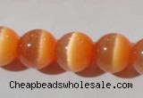 CCT1382 15 inches 7mm round cats eye beads wholesale