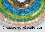 CCT14 10*12mm different color heart cats eye beads Wholesale