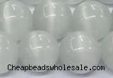 CCT1470 15 inches 14mm round cats eye beads